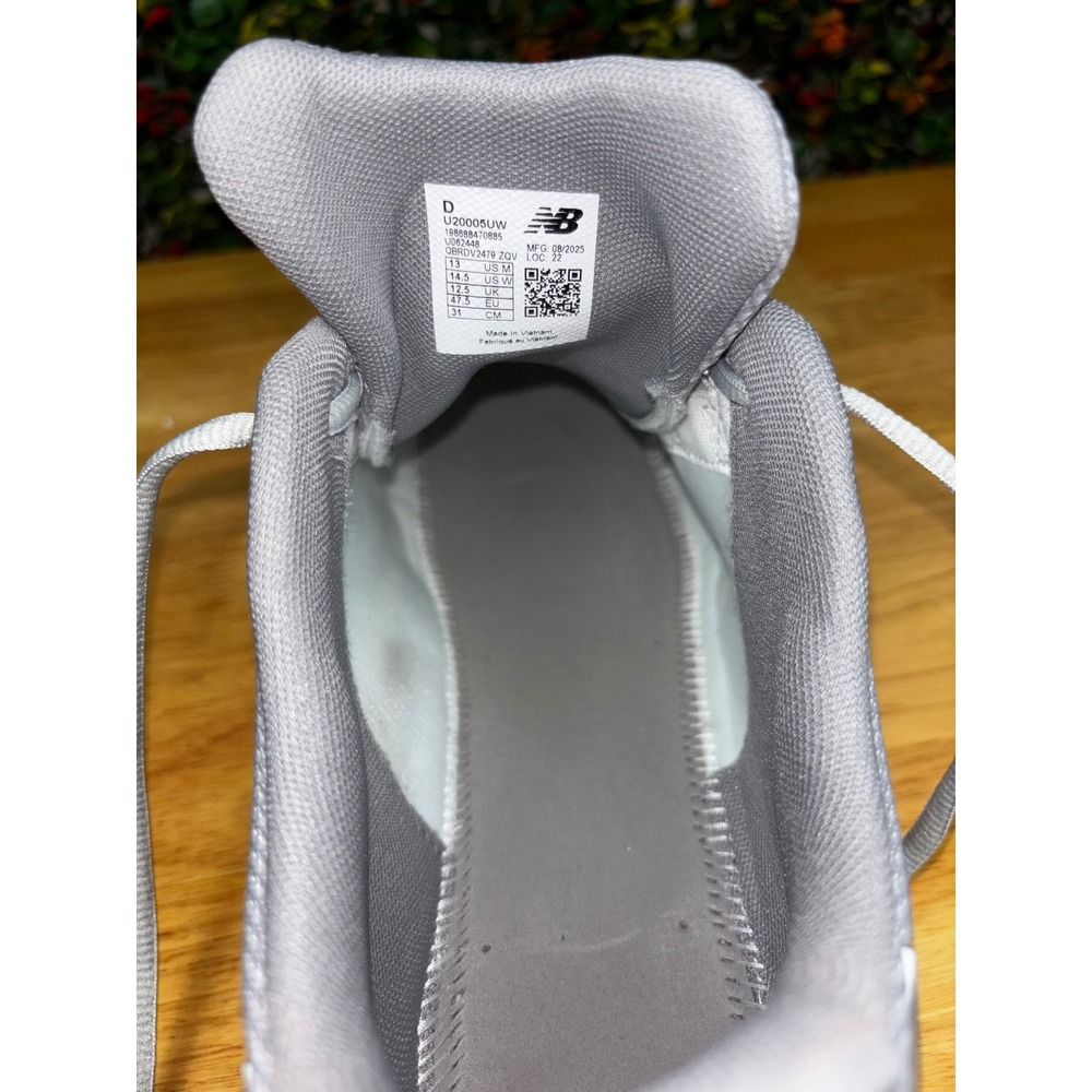 New New Balance 2000 Silver Metallic U20005UW Men Size 13 Tech Running Sneaker - Picture 2 of 7